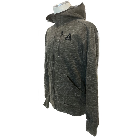 Gerry Green Mix Colored Full Zip Hoodie Jacket, Men’s Size Medium. - Picture 3 of 9